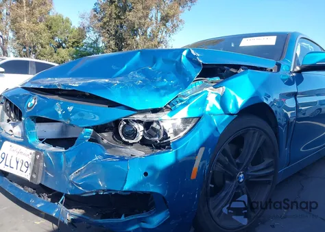 2018 BMW 430I из США, поврежденный, VIN WBA4W3C56JAE99472